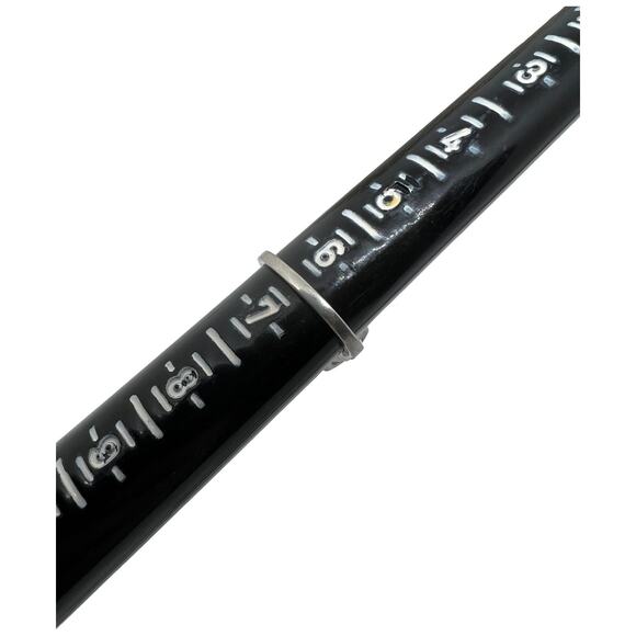 Sterling Silver 925 Blue Sapphire CZ Halo Ring Art Deco Style Size 6.75 - Picture 9 of 14